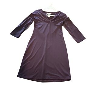 Great for work! Plum Size S Papillon Blanc dress